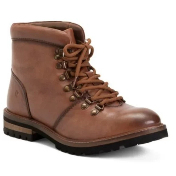 BedHead | Shoes | Roan Leather Boots By Stubed Brown Rustic  display picture 1